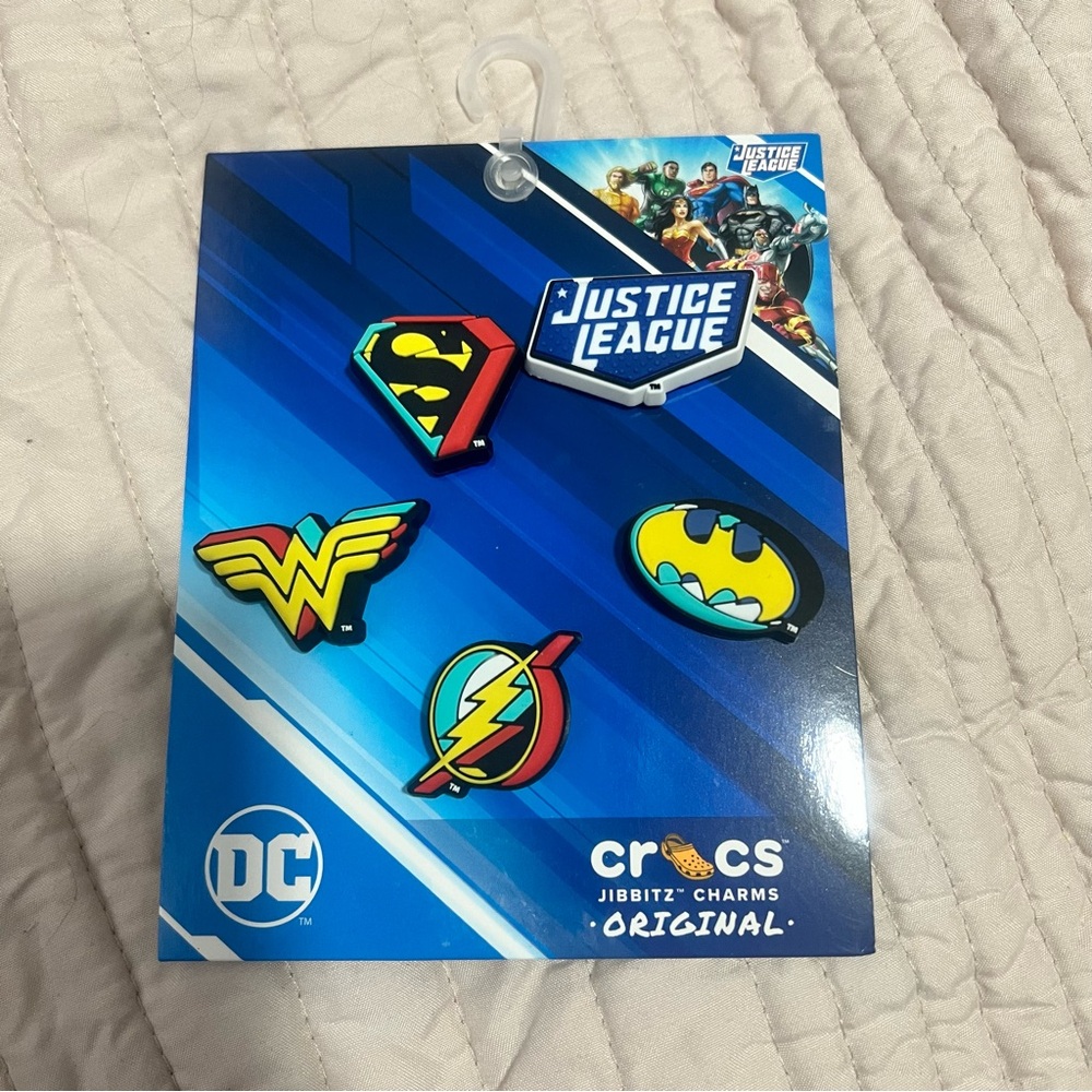 Justice League DC CROCS JIBBITZS ORIGINALS 5pack